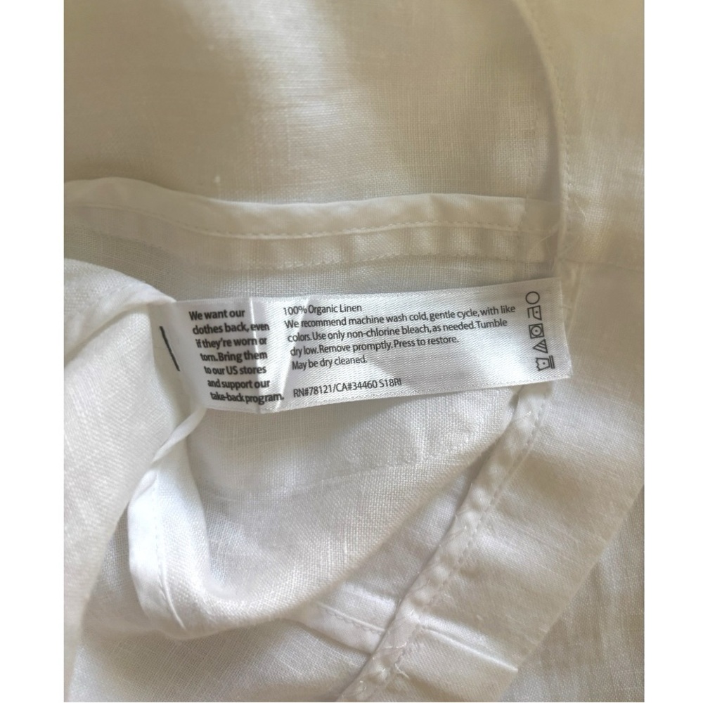 Eileen Fisher Organic Linen Blazer - Picture 6 of 6